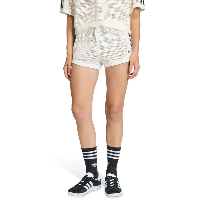 adidas Knitted Crochet Shorts
