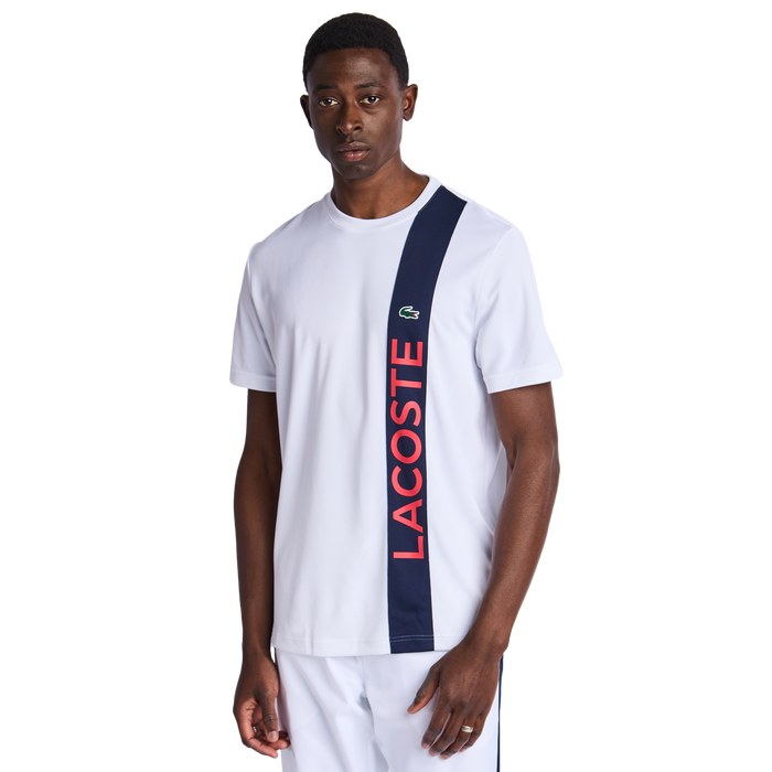 Lacoste Small Croc Logo Stripe
