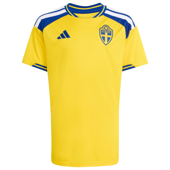 adidas Sweden 26 Home Kids Jersey