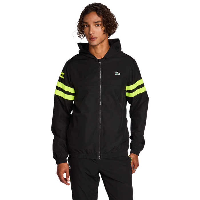 Lacoste Diamond Weave Hooded