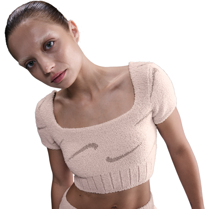 Nike Sportswear Phoenix Short-sleeve Knit Top
