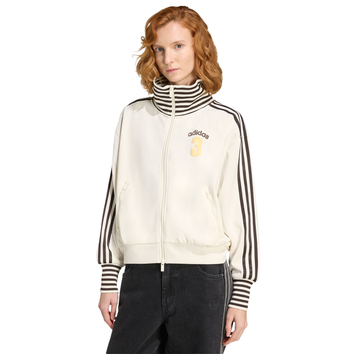 adidas Vintage Bb Tt Striped Rib Track Top