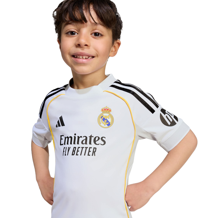 adidas Real Madrid 25/26 Home Mini Kit